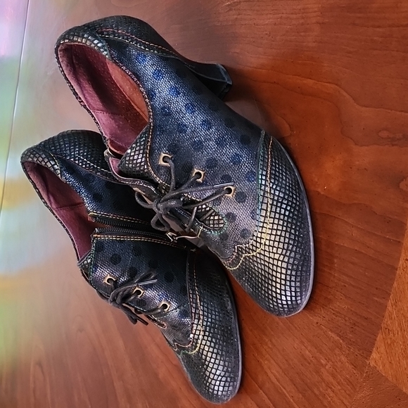 LAURA VITA polka dot & rainbow booties - Picture 4 of 9